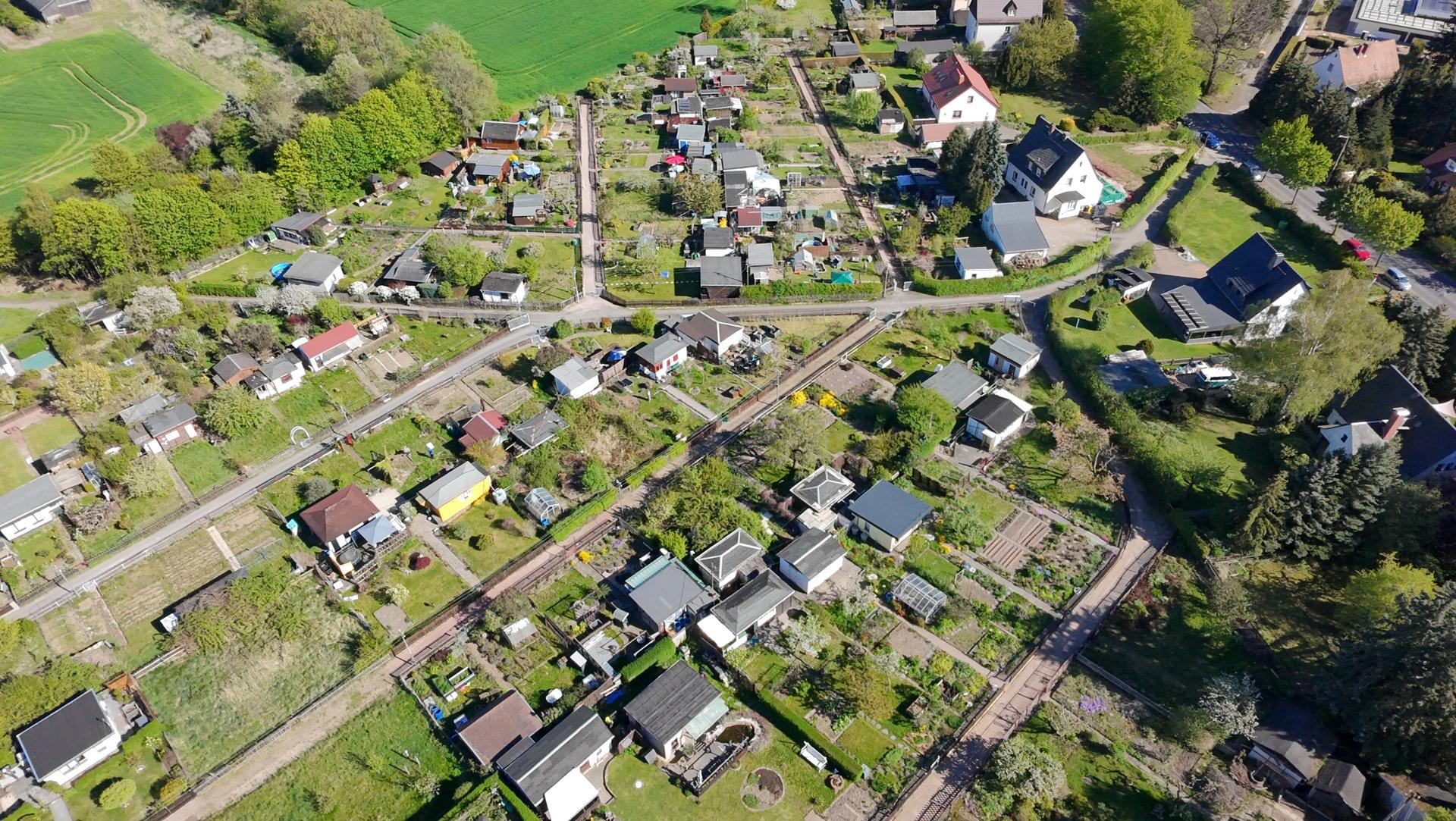 Drohnenaufnahme Anlage
