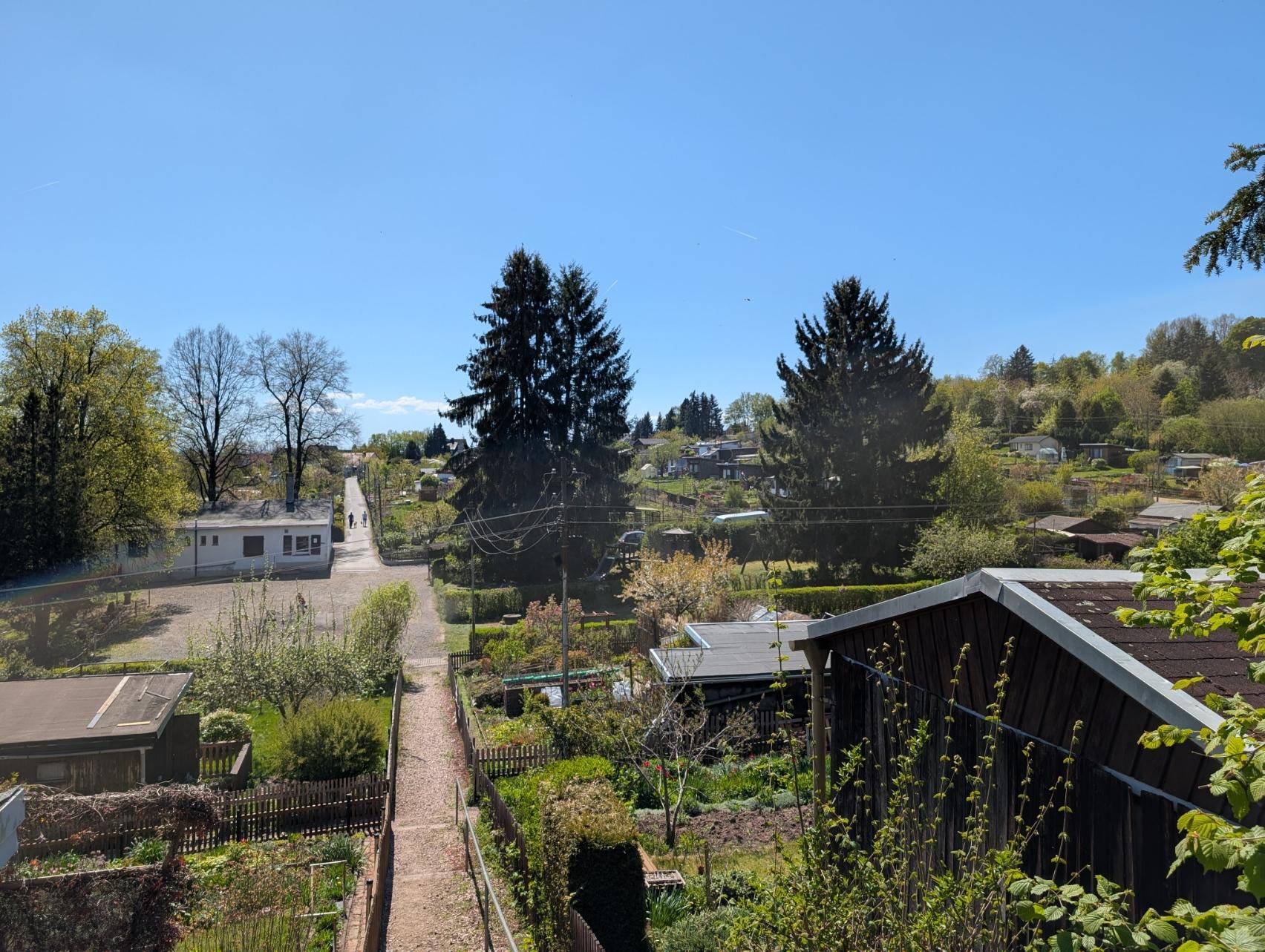 Blick über die Anlage
